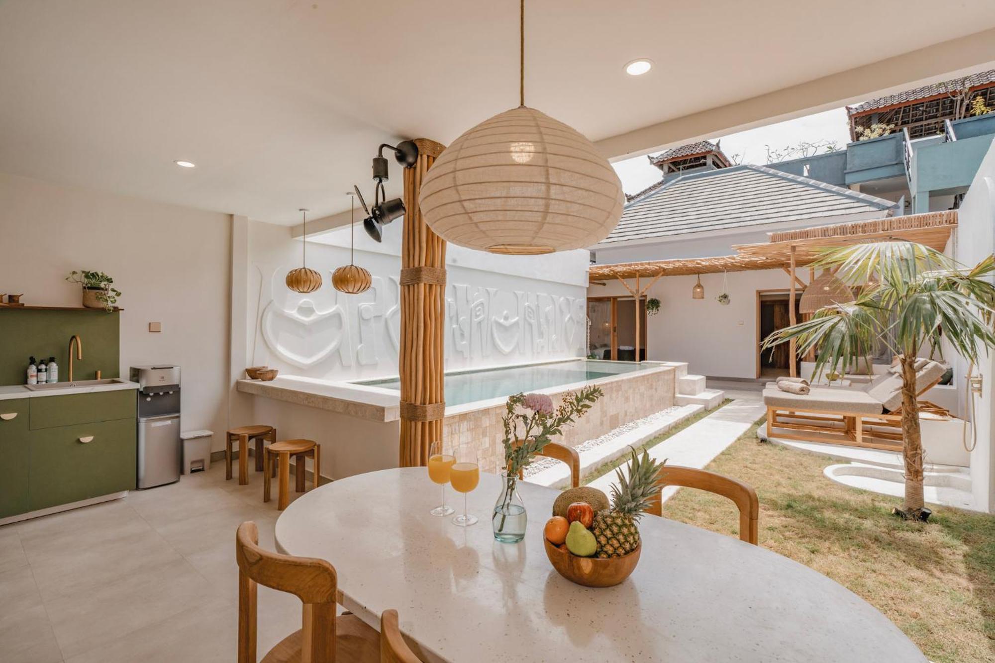 Aestetika Villa Sanur - 3-Min Walk To Beach Bagian luar foto